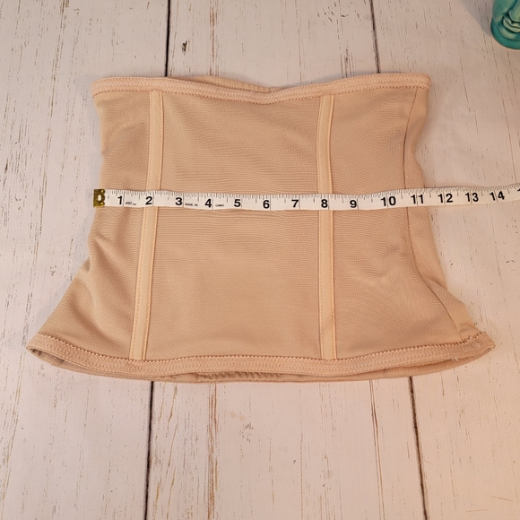 CUPID Shapewear Seemless Slimming Waist Clincher Style 5446 Beige Size L - Picture 8 of 9
